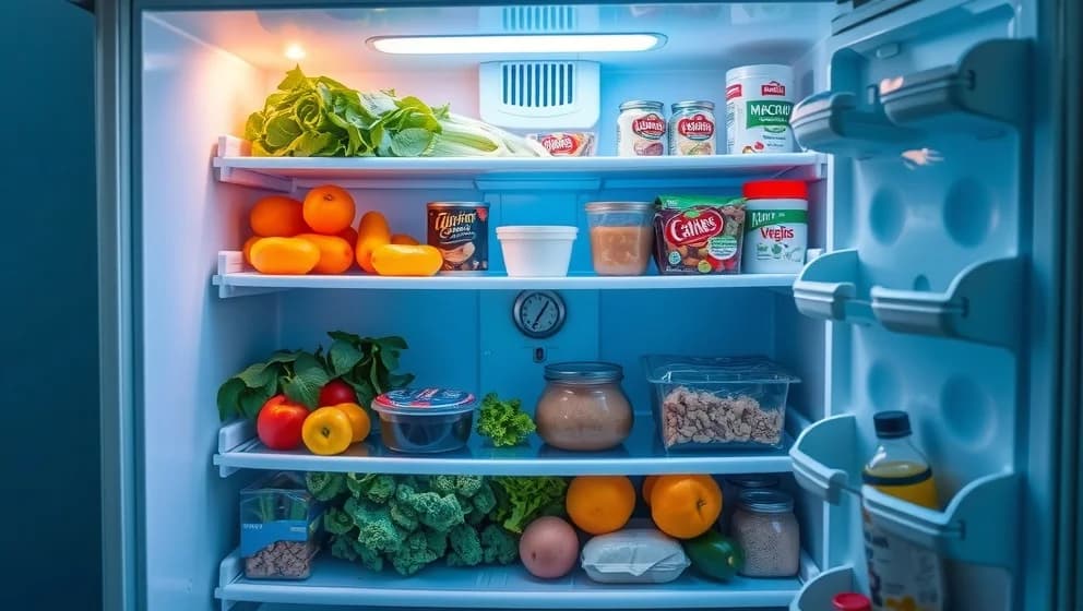 Hur kallt ska det vara i ett kylskåp