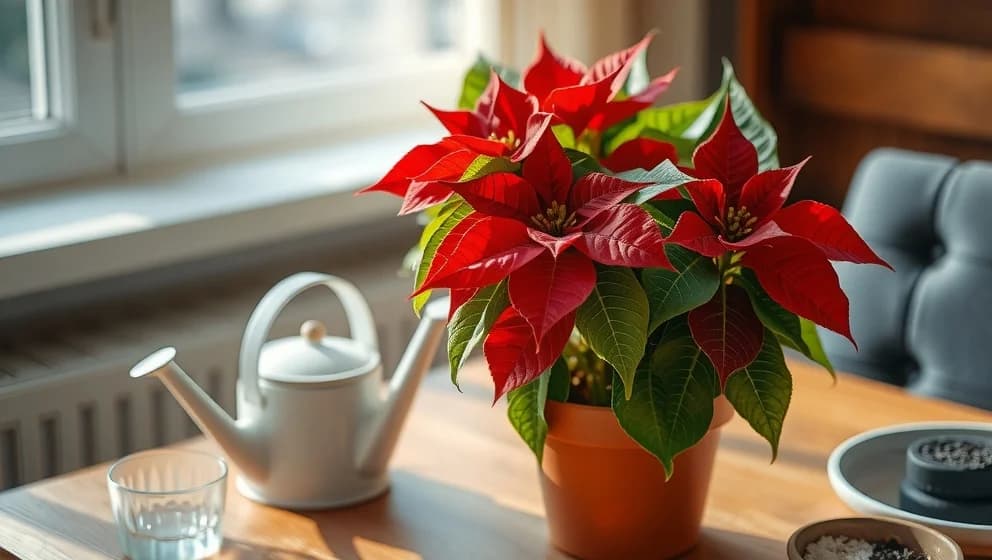 Hur ofta ska man vattna en julstjärna