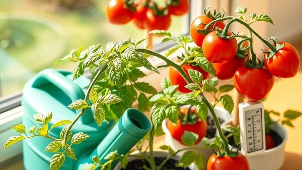 Hur ofta ska man vattna tomater i kruka