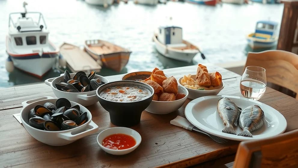Musselbaren och Klevens tre kök på Smögen