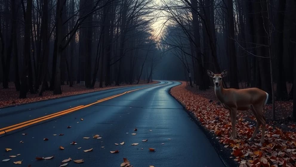 När är risken för viltolycka störst