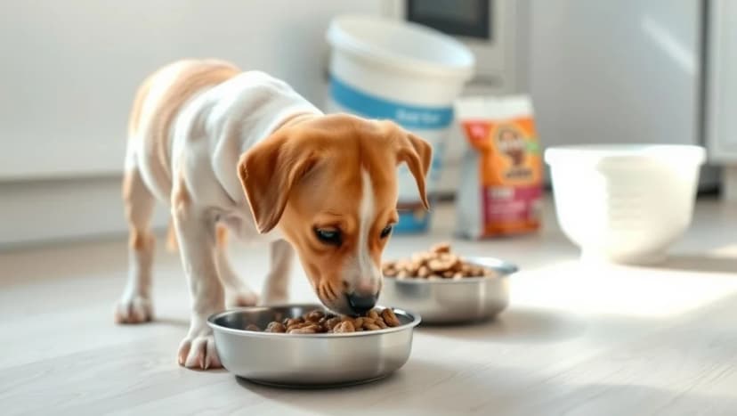 När ska man byta foder till valp