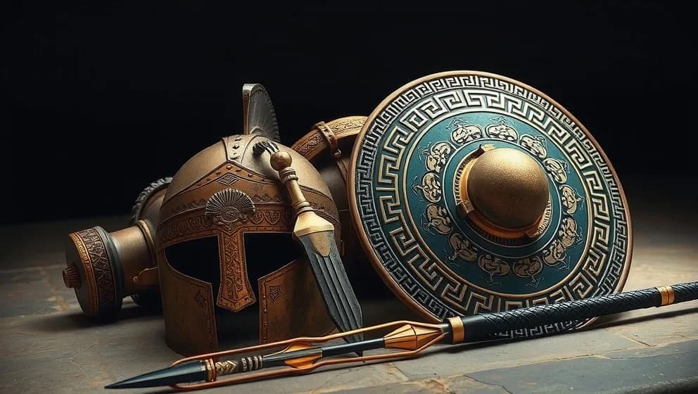 Vilken grekisk krigsgud är det som har fyra bokstäver