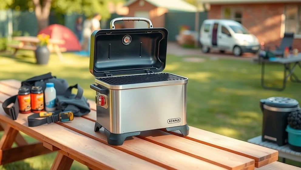 Weber Go-Anywhere Gas grillen som fungerar överallt